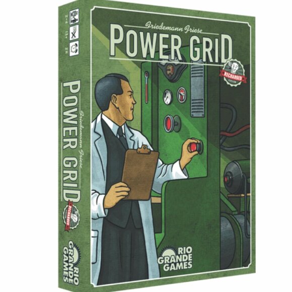 Rio Grand Games Power Grid - Recharged Board Game - Ages 12+ - Picture 1 of 3